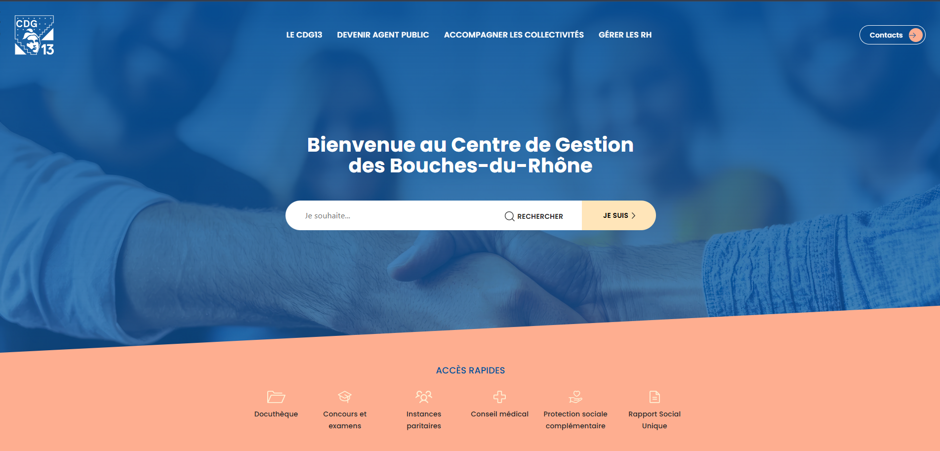 Aperçu du site CDG13